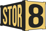 STOR8 North York self storage logo